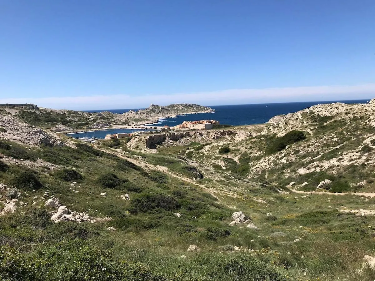 Apartmán Le Temps D'Une Ile - Frioul - Imprenable Vue Mer Marseille